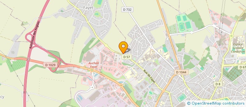 localisation de l'entreprise RESTIPIZZ à FAYET