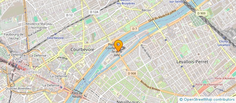 localisation de l'entreprise RESTO 15 à NEUILLY-SUR-SEINE