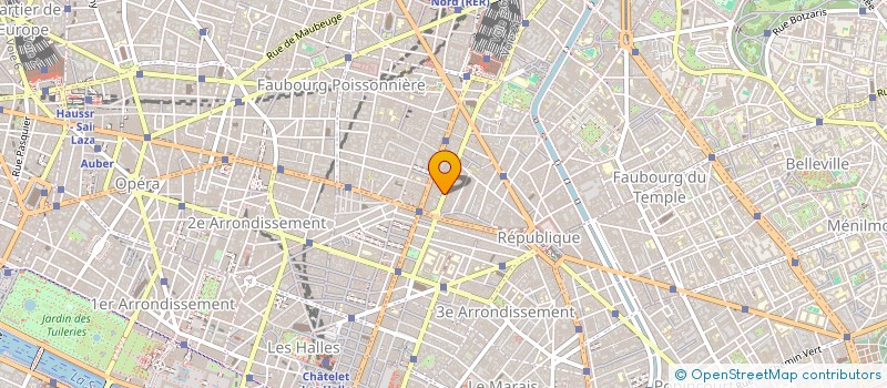 localisation de l'entreprise RESTO  PARIS