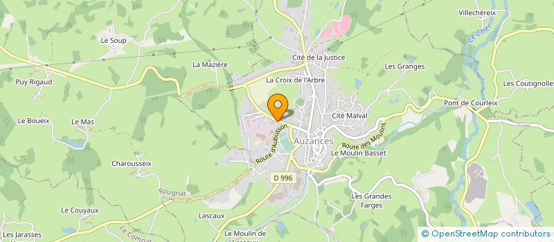 localisation de l'entreprise RESTO DE JAULNAY  ROUGNAT