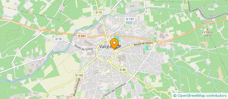 localisation de l'entreprise RESTO DU BOUCHER à VALREAS