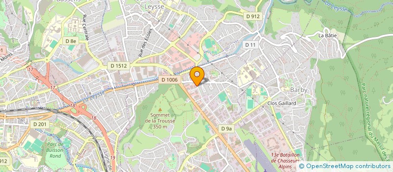 localisation de l'entreprise RESTO EM  LA RAVOIRE