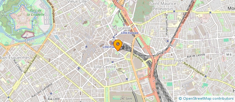 localisation de l'entreprise RESTO FLANDRES  LILLE