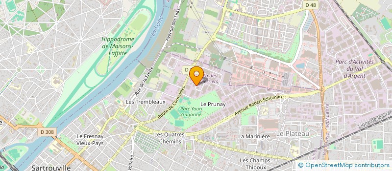 localisation de l'entreprise RESTO INOX à SARTROUVILLE