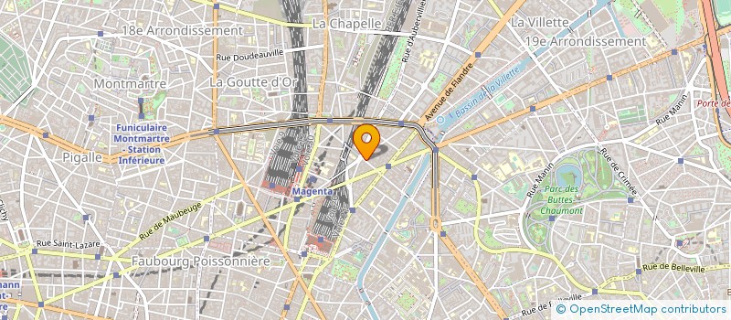 localisation de l'entreprise RESTO LA BULLE  PARIS