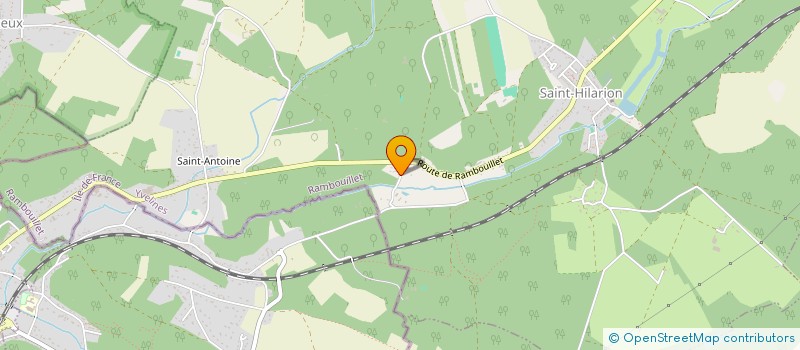 localisation de l'entreprise RESTO LAND  SAINT-HILARION