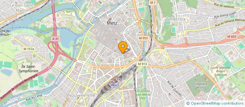 localisation de l'entreprise RESTO LE PARIS  METZ