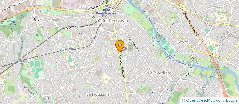 localisation de l'entreprise RESTO LES EPICES à REZE