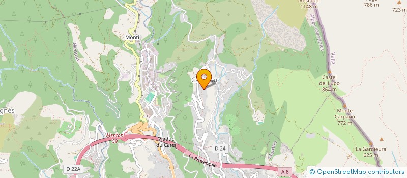 localisation de l'entreprise RESTO MARKET SCHOOL  CASTELLAR