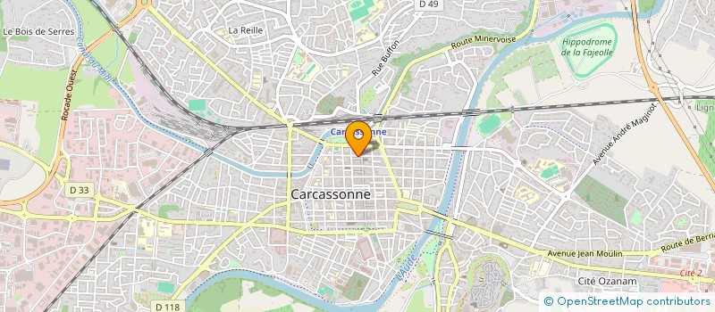 localisation de l'entreprise RESTO-MEKNES à CARCASSONNE