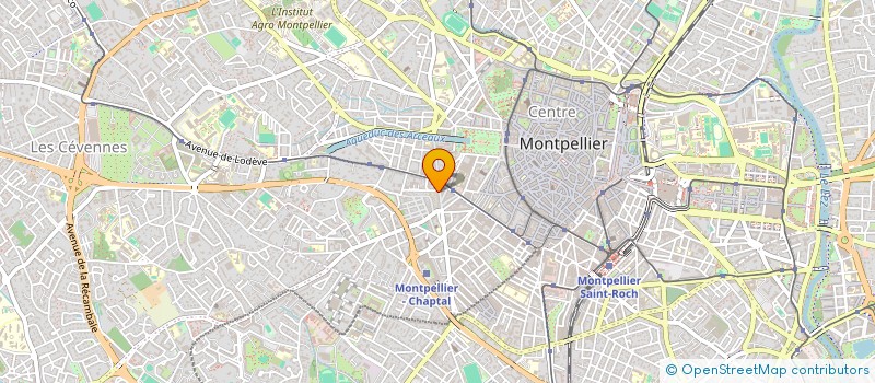 localisation de l'entreprise RESTO PELISSIER SARL à MONTPELLIER