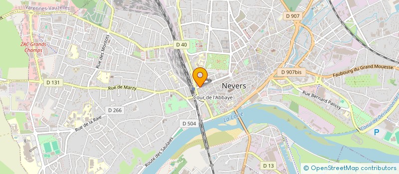 localisation de l'entreprise RESTO PRIMAVERA à NEVERS