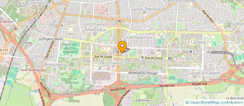 localisation de l'entreprise RESTO-ROQUES  RENNES