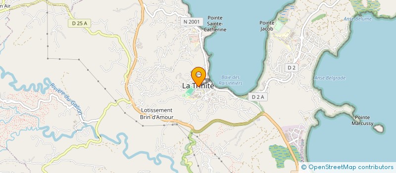 localisation de l'entreprise RESTO SERVICE CARAIBE à TRINITE