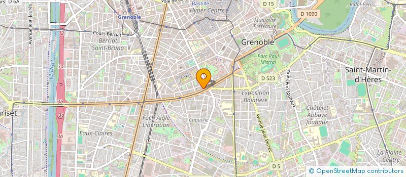 localisation de l'entreprise RESTO'SITOT à GRENOBLE