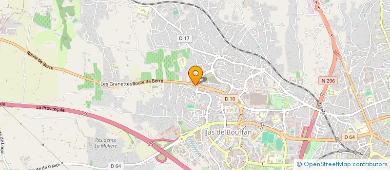 localisation de l'entreprise RESTO SYMPA  AIX-EN-PROVENCE