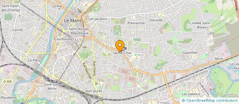 localisation de l'entreprise RESTO TAKOS  LE MANS