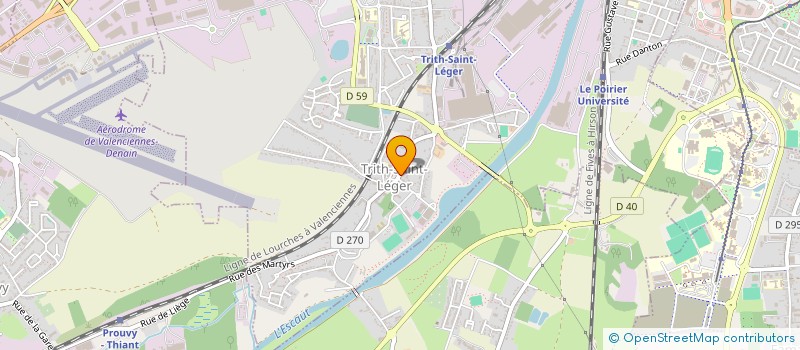 localisation de l'entreprise RESTO TRITH  TRITH-SAINT-LEGER