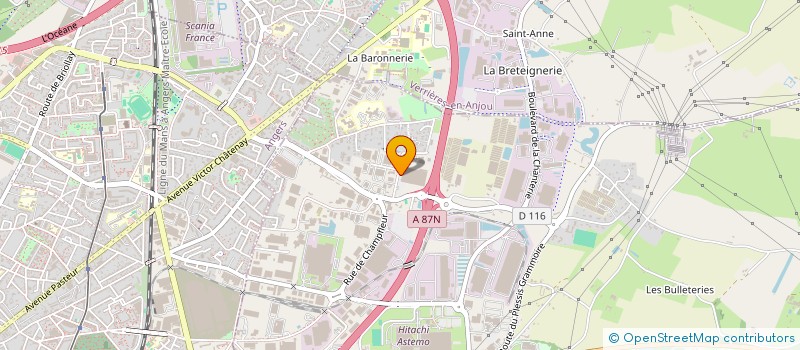 localisation de l'entreprise RESTOALENCON à SAINT-BARTHELEMY-D'ANJOU