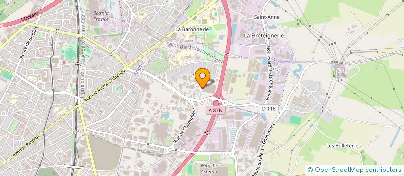 localisation de l'entreprise RESTOAUXERRE à SAINT-BARTHELEMY-D'ANJOU