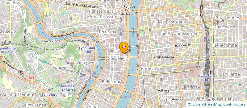 localisation de l'entreprise RESTOBOURSE à LYON