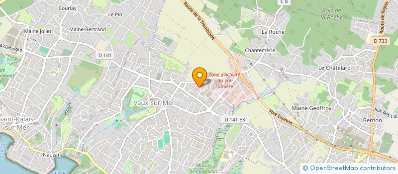 localisation de l'entreprise RESTOCAMP  SAINT-AUGUSTIN