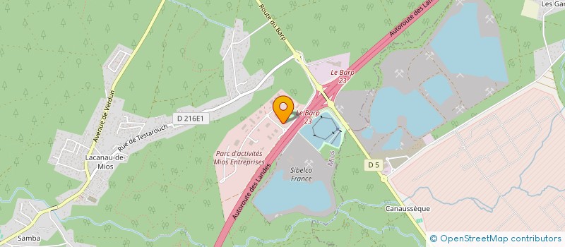 localisation de l'entreprise RESTOCK  MIOS