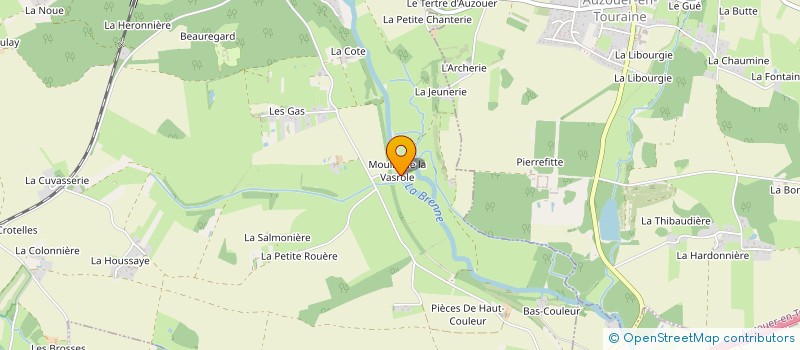 localisation de l'entreprise RESTODIFFUSION à VILLEDOMER