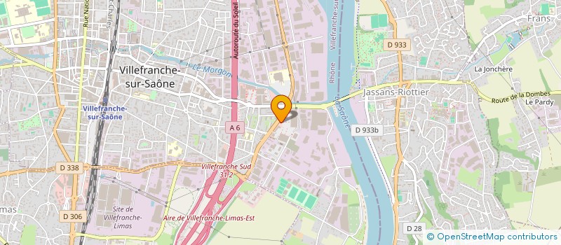 localisation de l'entreprise RESTOFRANCHE à VILLEFRANCHE-SUR-SAONE