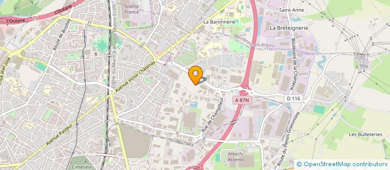 localisation de l'entreprise RESTOLIMOGES à SAINT-BARTHELEMY-D ANJOU