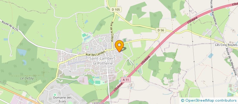 localisation de l'entreprise RESTOLOWATOLL  BEAUCOUZE