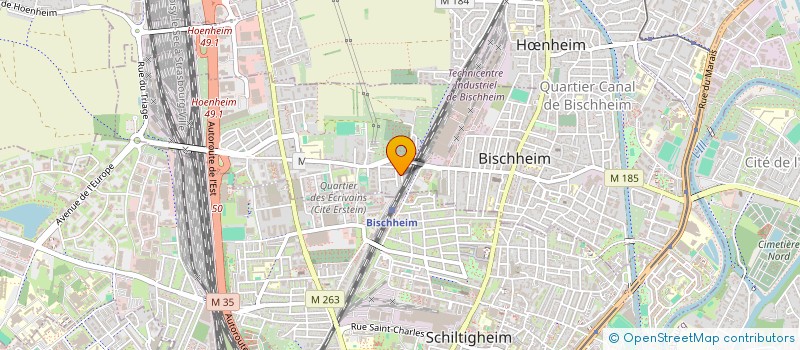 localisation de l'entreprise RESTOMOBIL  BISCHHEIM