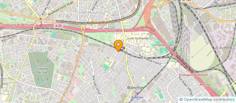 localisation de l'entreprise RESTONOR  LILLE