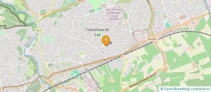 localisation de l'entreprise RESTONS GROUPES à CASTELNAU-LE-LEZ