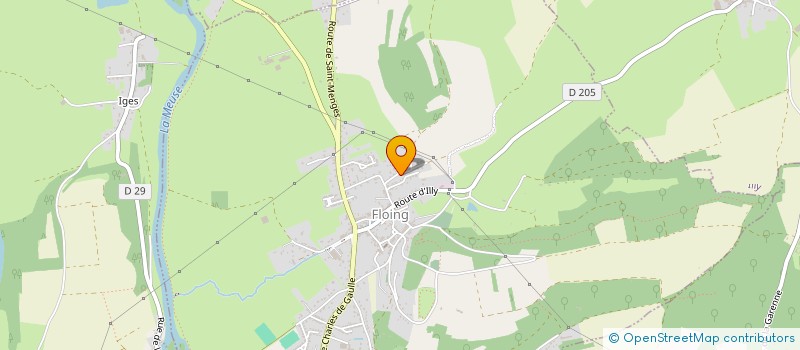 localisation de l'entreprise RESTONS SCENES  DONCHERY