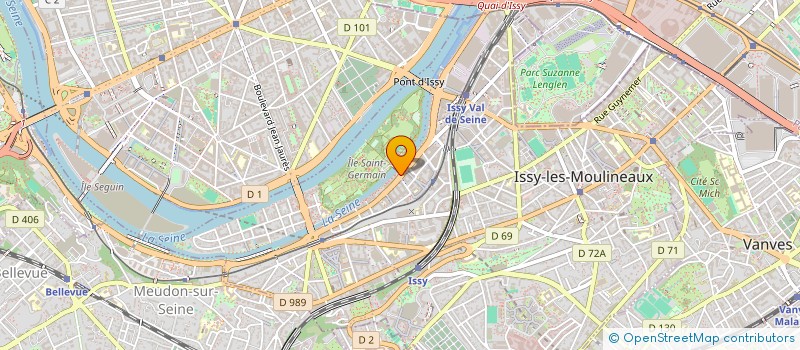 localisation de l'entreprise RESTOPARK à ISSY-LES-MOULINEAUX