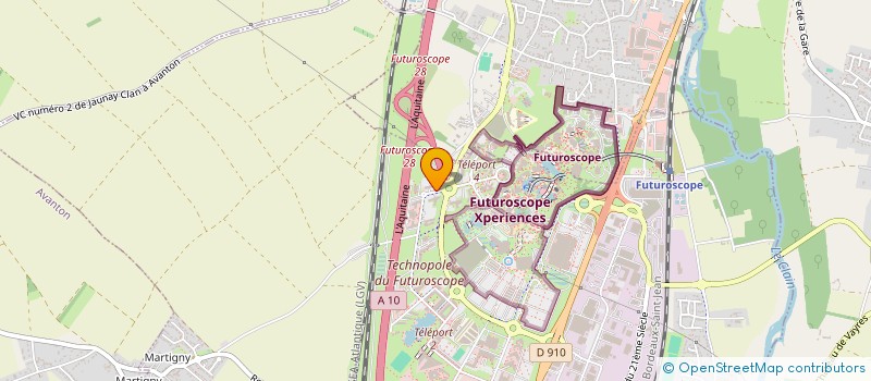 localisation de l'entreprise RESTOPI à CHASSENEUIL-DU-POITOU