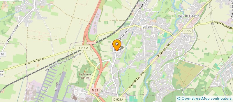 localisation de l'entreprise RESTOR'BOIS  JUILLAN