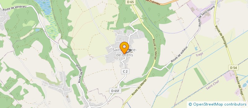 localisation de l'entreprise RESTOR'CUIR à SAINT-HILAIRE-DE-BRENS