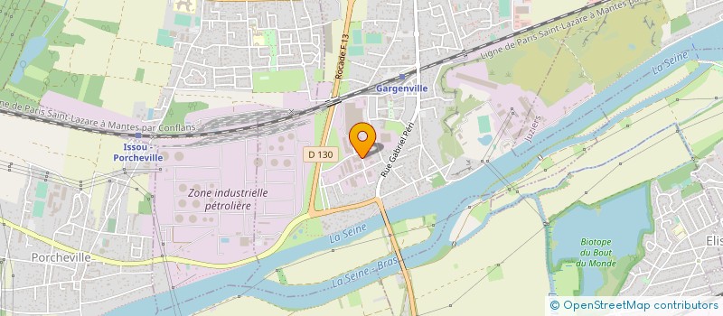 localisation de l'entreprise RESTOR ISOL S.A.R.L  GARGENVILLE