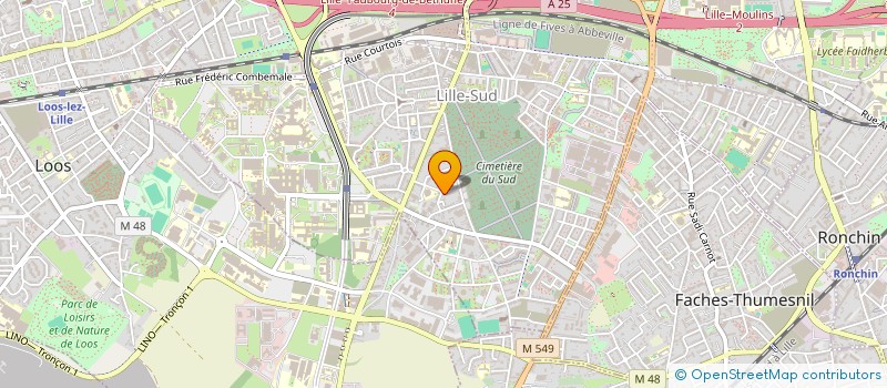 localisation de l'entreprise RESTOR'PHONE  LILLE