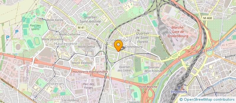 localisation de l'entreprise RESTORE MOBILE à STRASBOURG