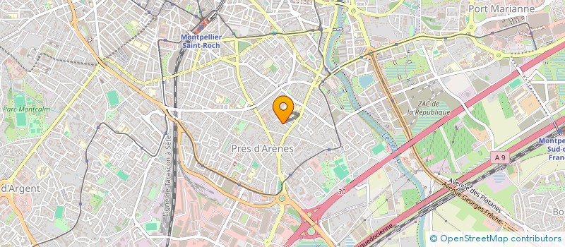 localisation de l'entreprise RESTORE VOLETS à MONTPELLIER