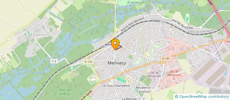 localisation de l'entreprise RESTORMOY  ORMOY