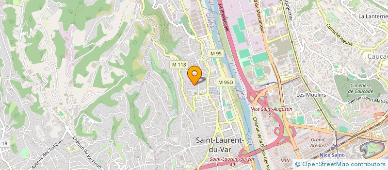 localisation de l'entreprise RESTORY à SAINT-LAURENT-DU-VAR