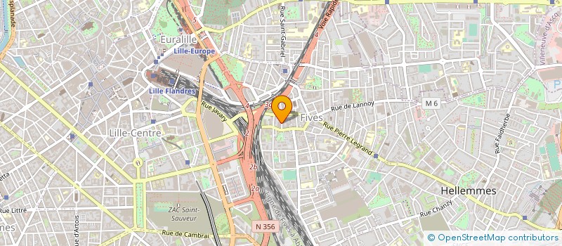 localisation de l'entreprise RESTOS EDHEC à LILLE