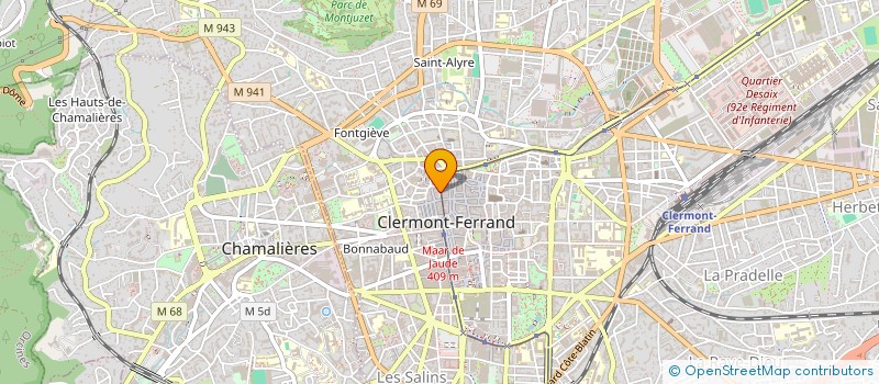 localisation de l'entreprise RESTOSKILLS  CLERMONT-FERRAND