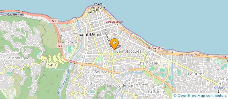 localisation de l'entreprise RESTOURS  SAINT-DENIS