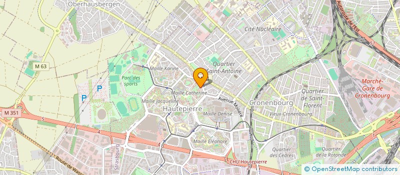 localisation de l'entreprise RESTOVIN.COM à STRASBOURG