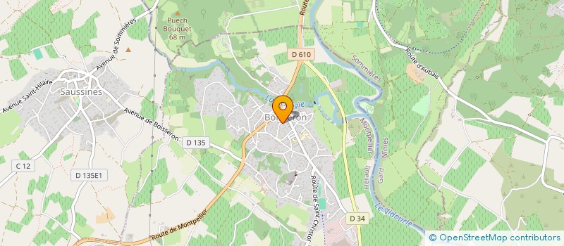 localisation de l'entreprise RESU SOLIDAIRE  BOISSERON